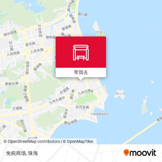 免税商场地图
