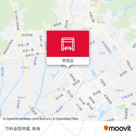 万科金悦华庭地图
