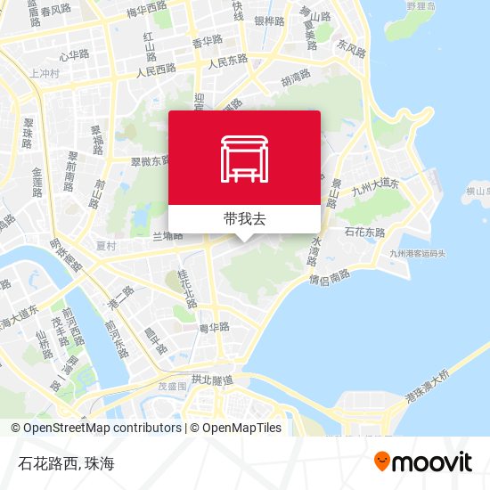 石花路西地图