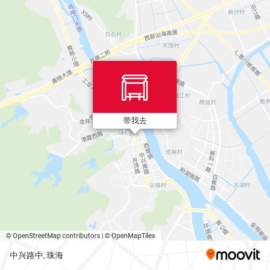 中兴路中地图