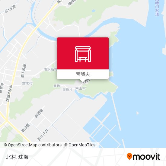 北村地图