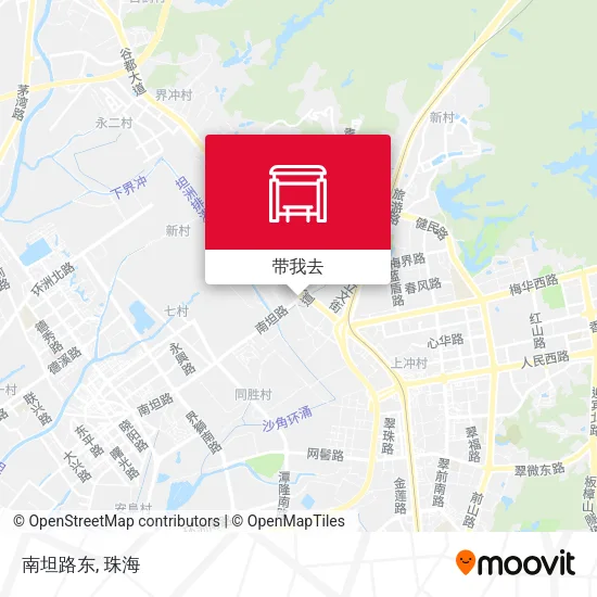 南坦路东地图