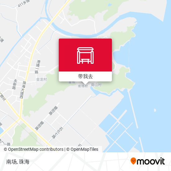 南场地图