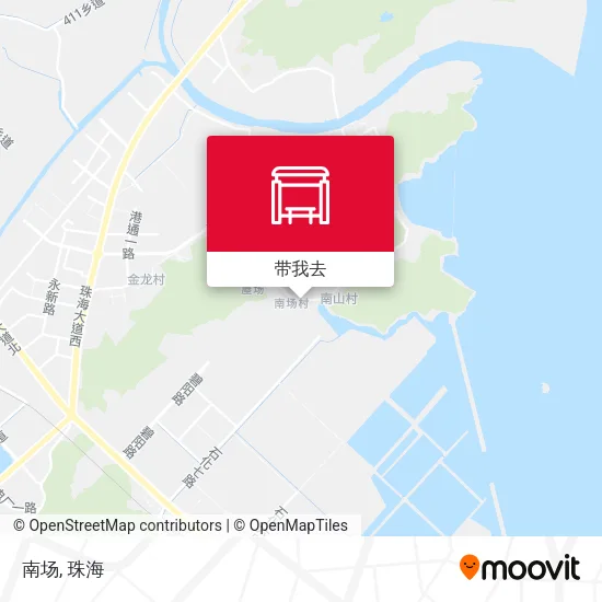 南场地图