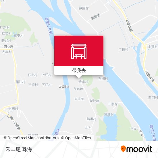禾丰尾地图