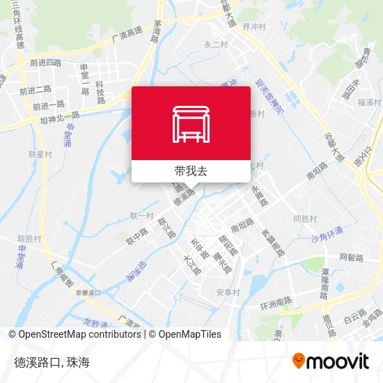 德溪路口地图