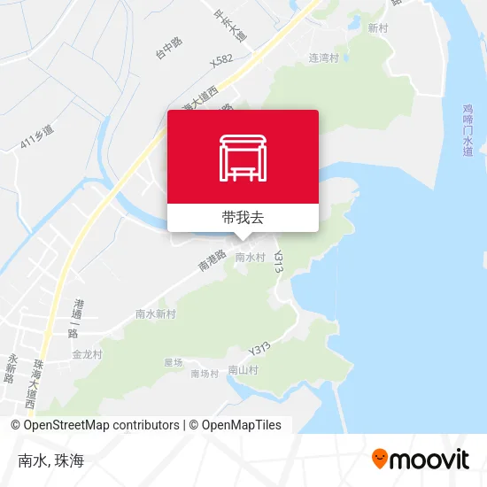 南水地图