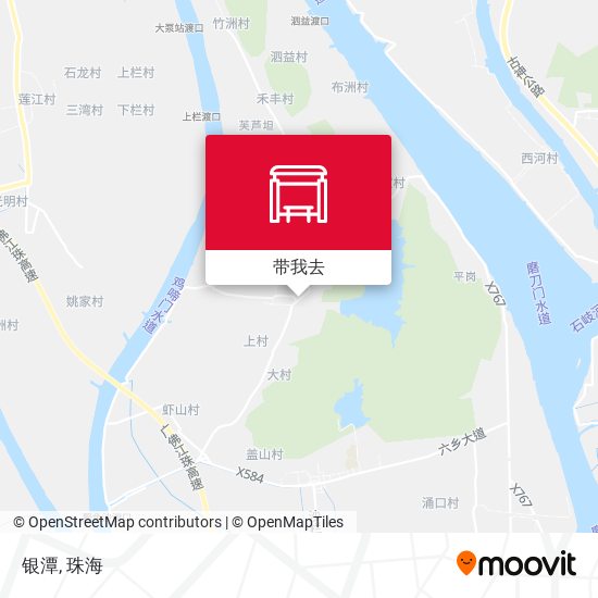 银潭地图