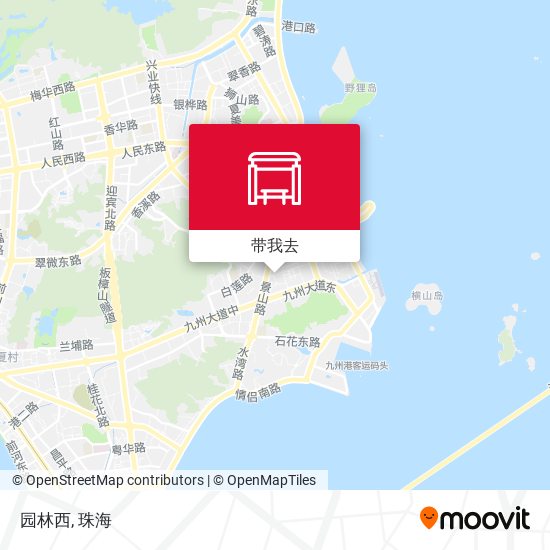 园林西地图