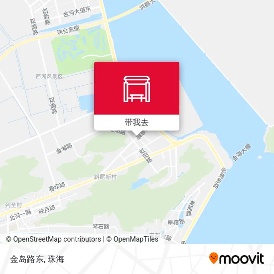 金岛路东地图