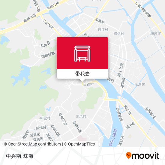 中兴南地图