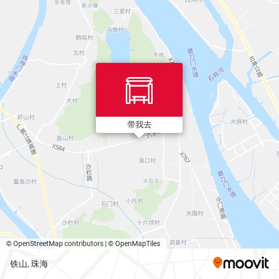 铁山地图