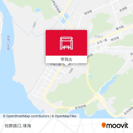 恒辉路口地图