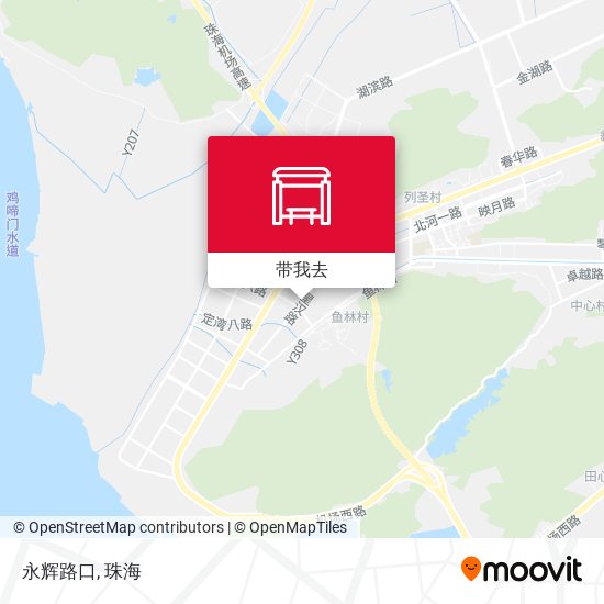 永辉路口地图