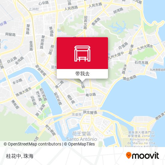 桂花中地图