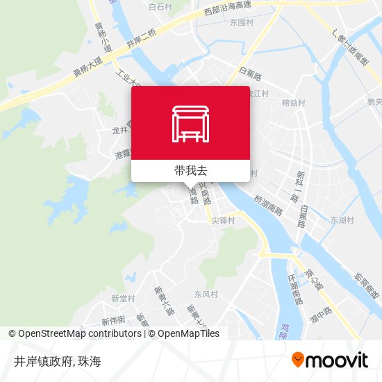井岸镇政府地图