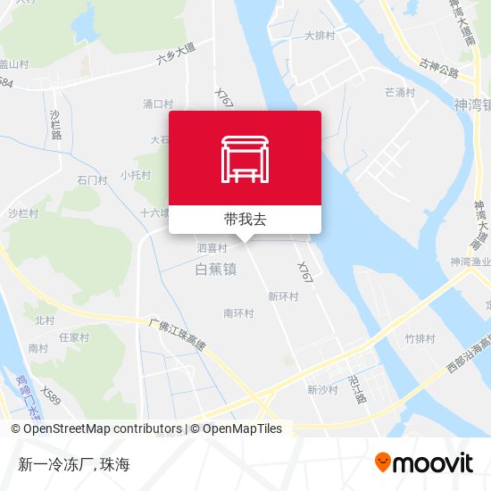 新一冷冻厂地图