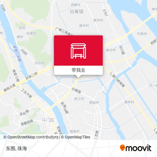 东围地图
