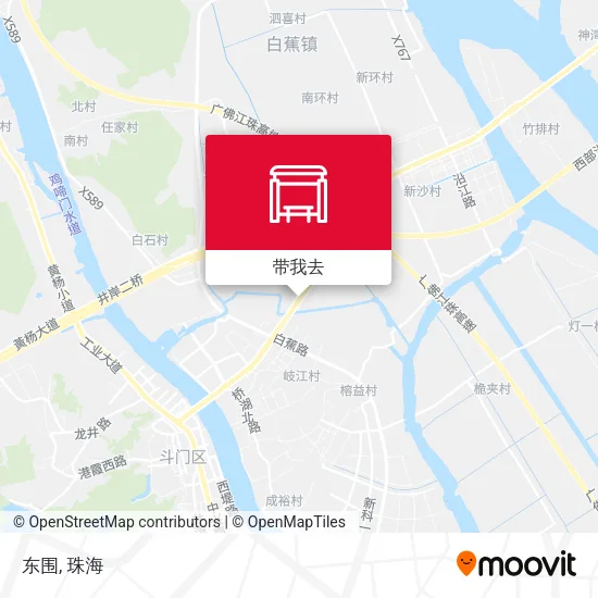 东围地图