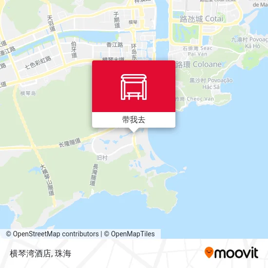 横琴湾酒店地图