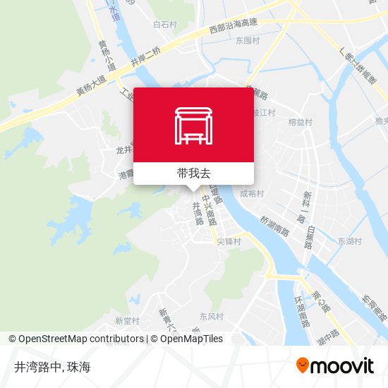 井湾路中地图