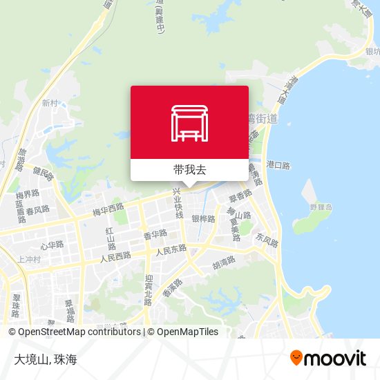 大境山地图