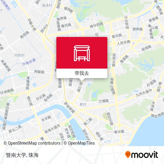 暨南大学地图