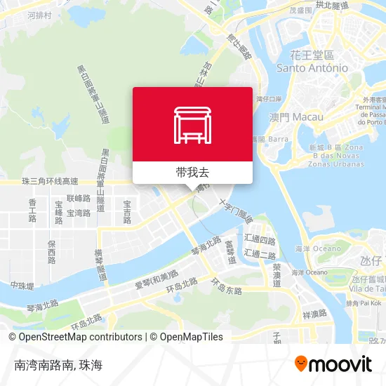 南湾南路南地图