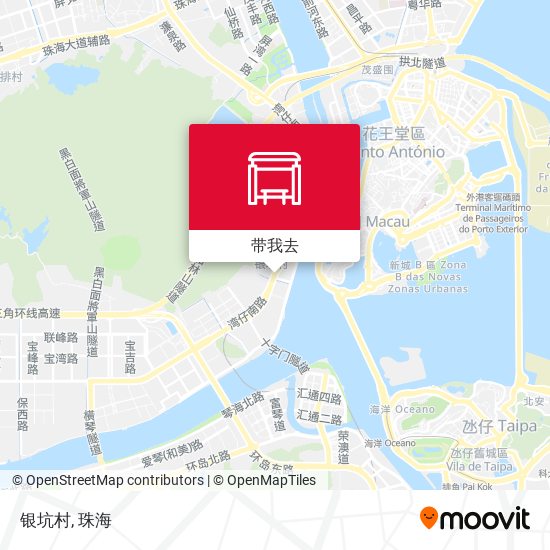 银坑村地图