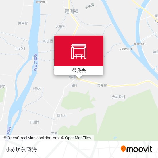 小赤坎东地图