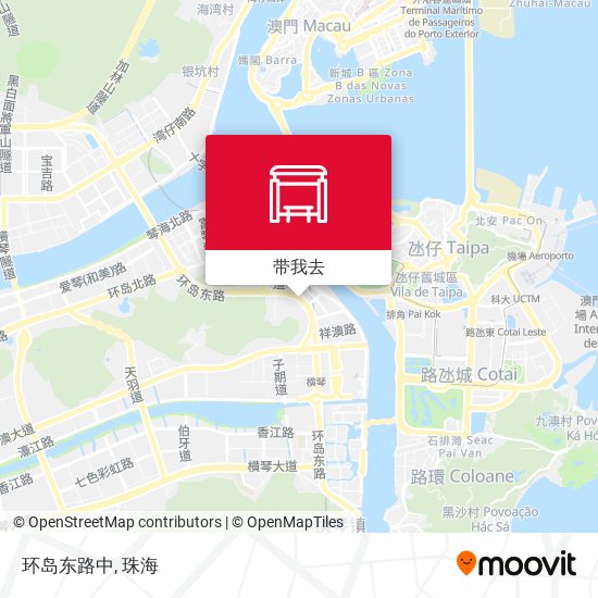 环岛东路中地图