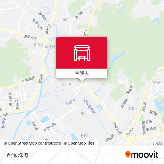 界涌地图