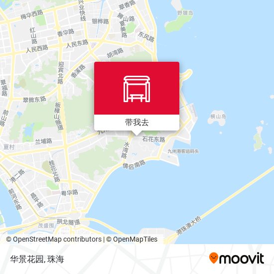 华景花园地图