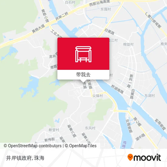 井岸镇政府地图