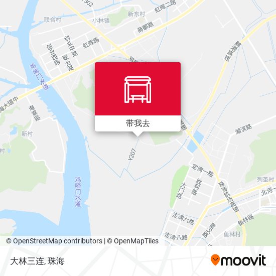 大林三连地图