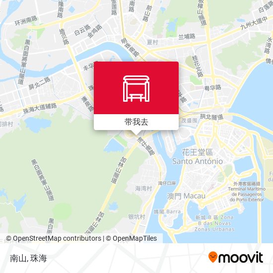 南山地图