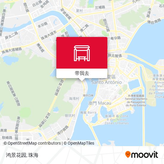 鸿景花园地图