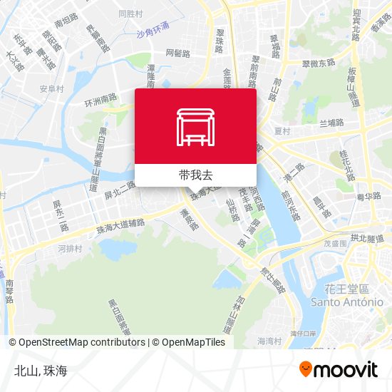 北山地图