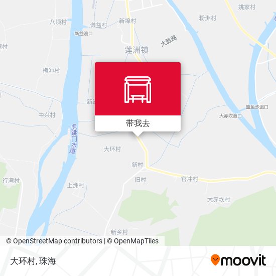 大环村地图
