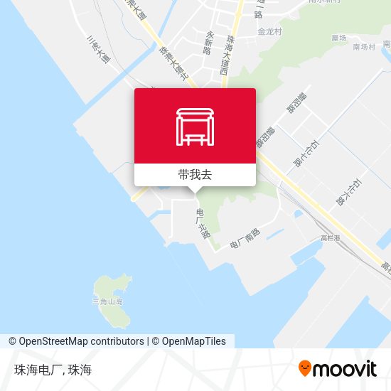 珠海电厂地图