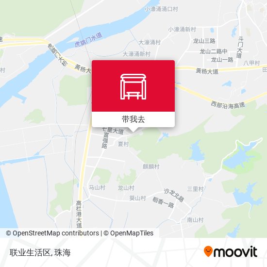 联业生活区地图
