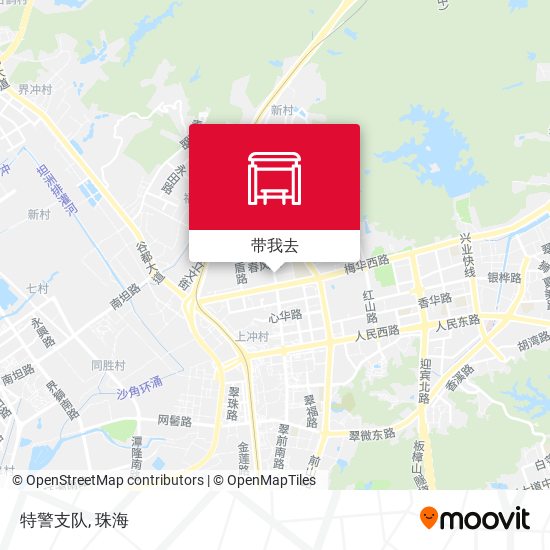 特警支队地图