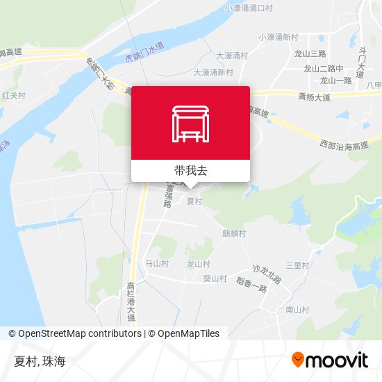 夏村地图