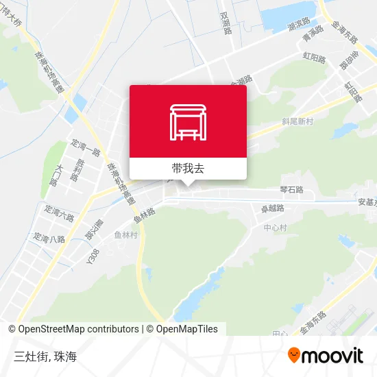 三灶街地图