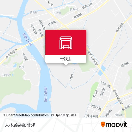 大林居委会地图