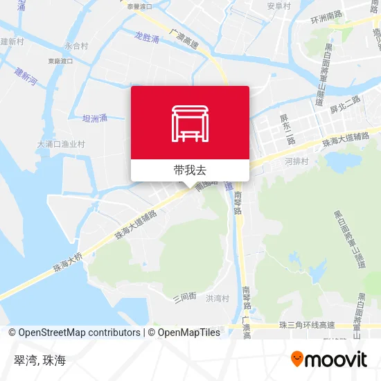 翠湾地图