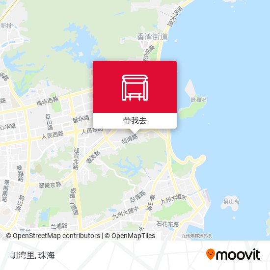 胡湾里地图