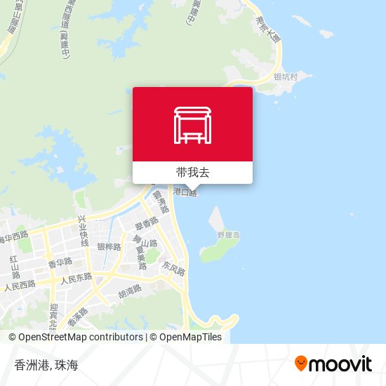 香洲港地图