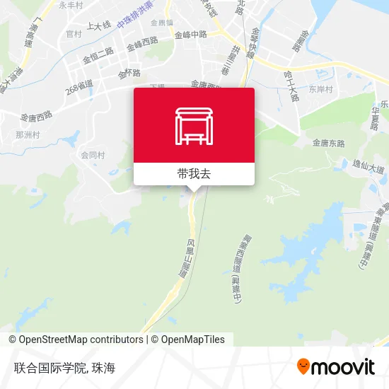 联合国际学院地图