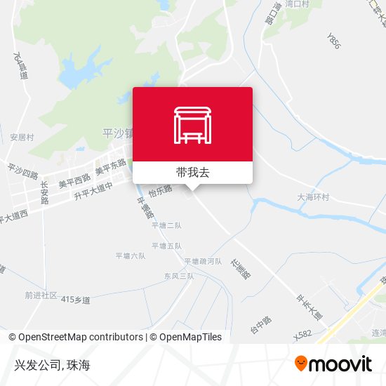 兴发公司地图